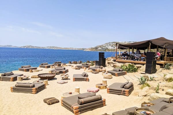scorpios mykonos beach