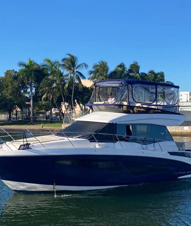 small boats in Miami - regal 45
