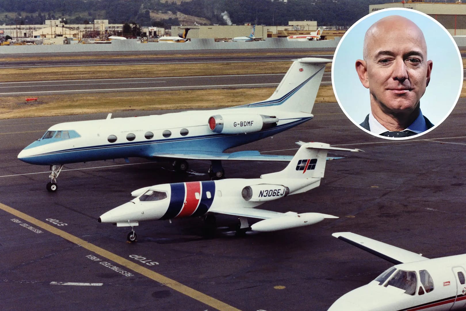 jeff bezos - billionaires miami - private jets