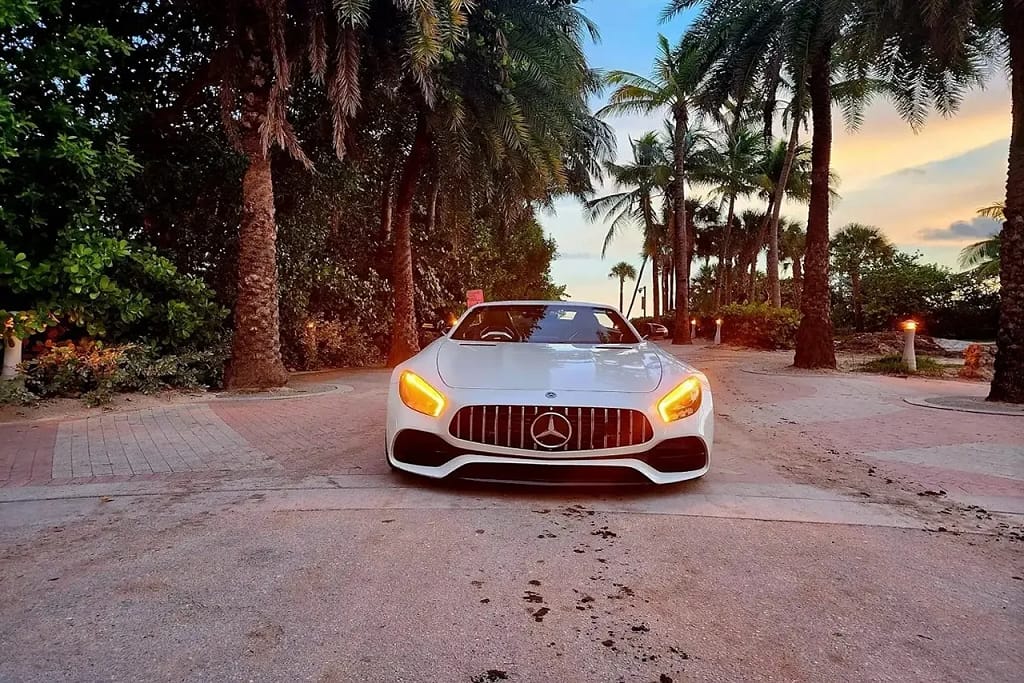 top mercedes sports cars Miami for rent