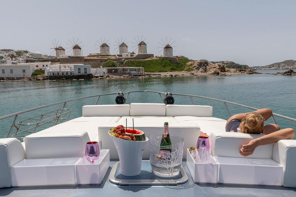 mykonos island - view - yachting