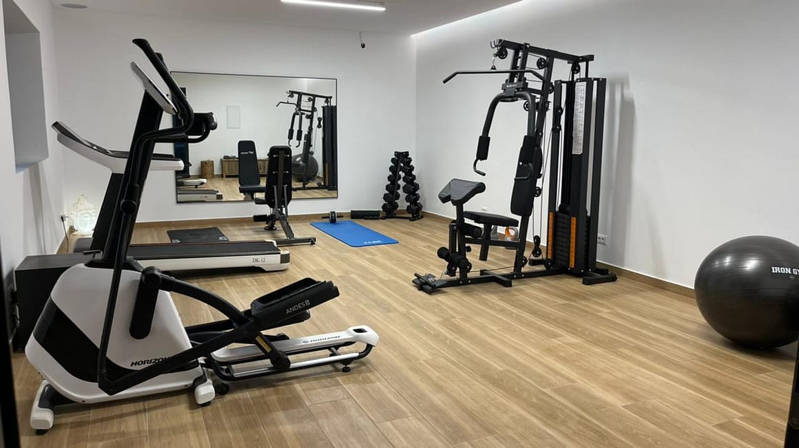 gym villa valentino mykonos