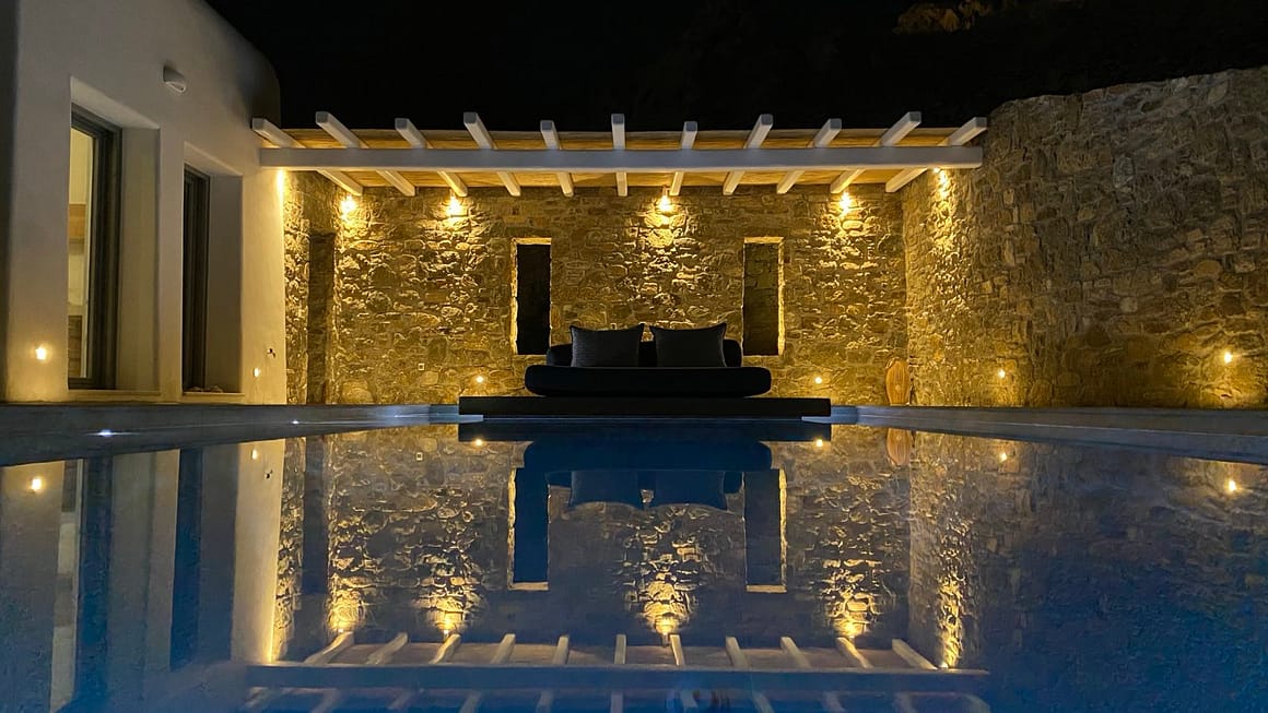 Villas Mykonos For Couples - Hercules pool
