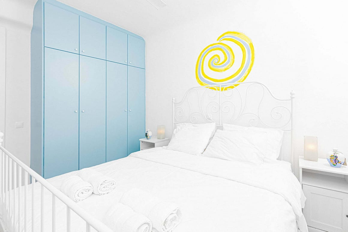 fancy villas in greece - jupiter villa bedroom