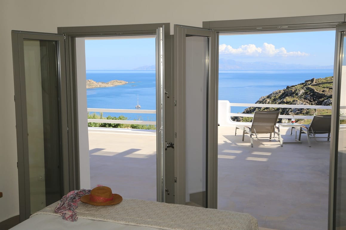 Mykonos view - book villa Hercules - sea