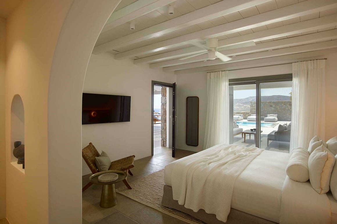 majestic villa blue Pearl in Mykonos by Billionaire Club Mykonos 2