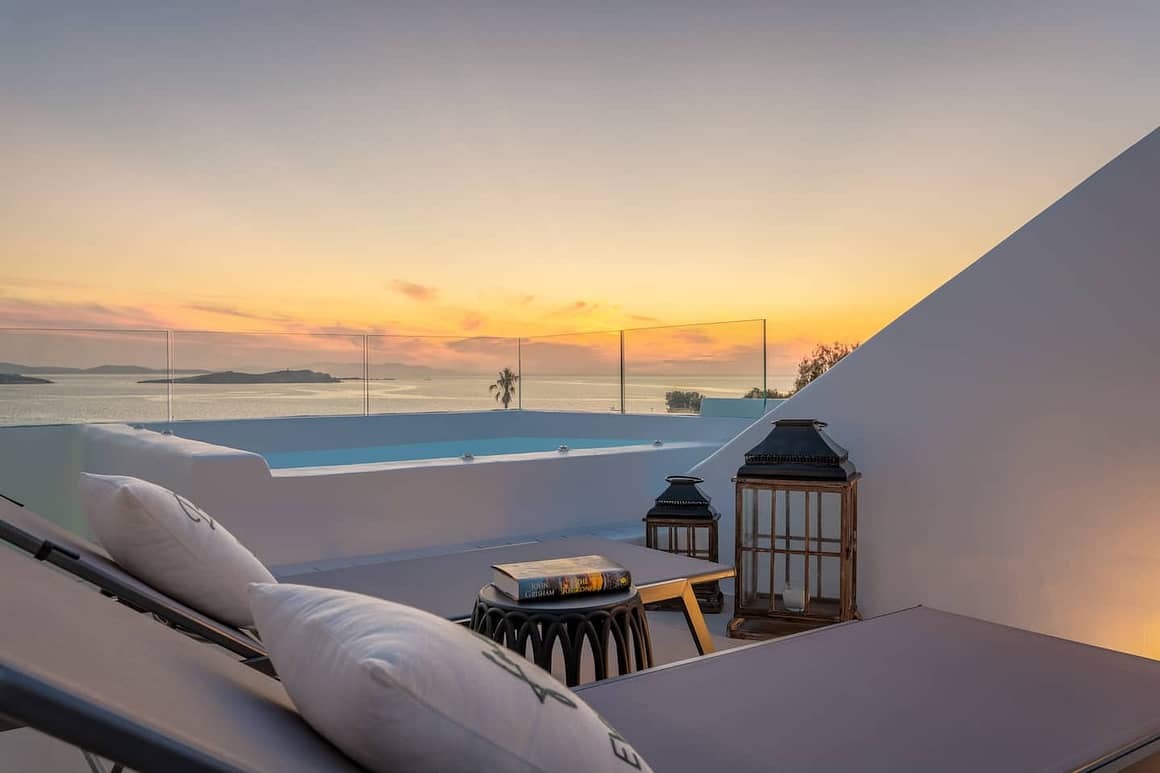 d'angelo sunset penthouse mykonos