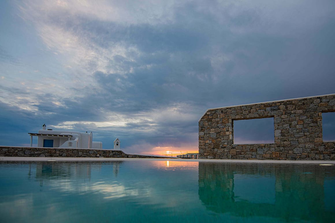 travel to mykonos - elite villa in Mykonos Marevento - billionaire club