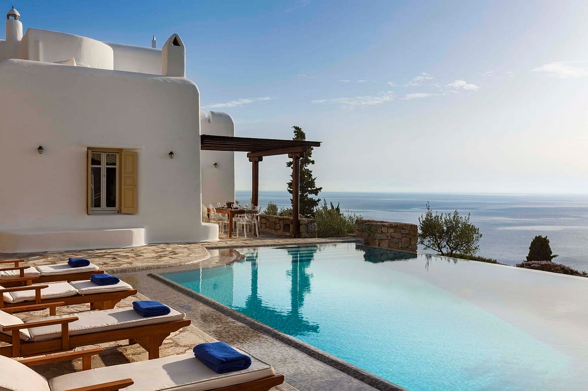 villa amalia - black villas mykonos cyclades greece luxury