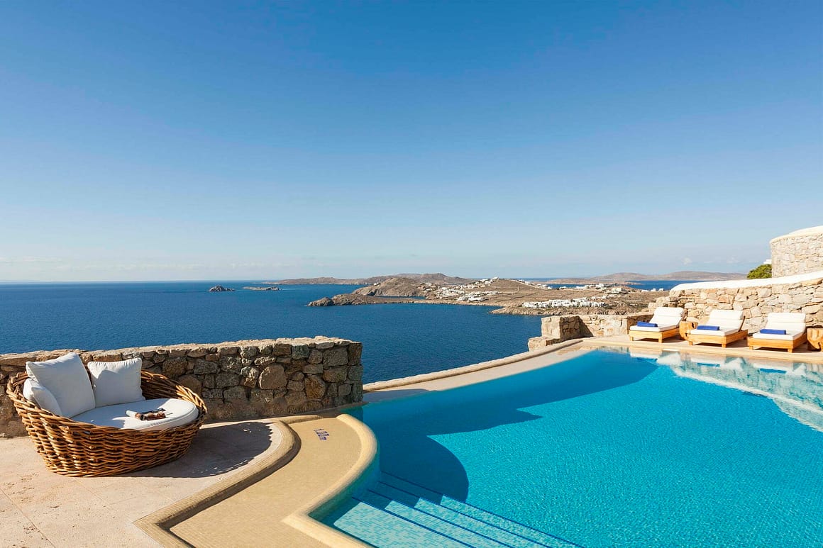 luxury villas mykonos - nammos villas Mykonos - villa Medusa Mykonos - mykonos villas 1