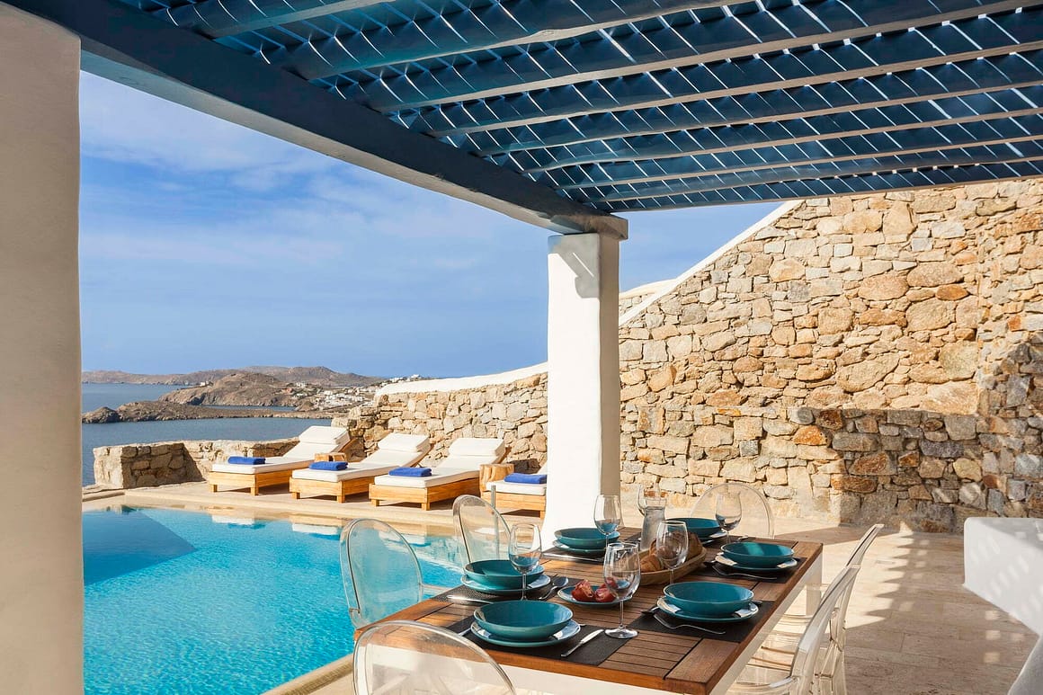 luxury villas mykonos - nammos villas Mykonos - villa Medusa Mykonos - mykonos villas