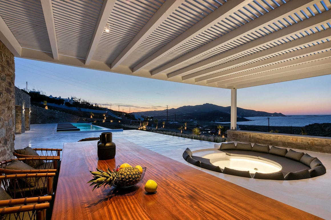 Golden Diamond Villas Mykonos - Villa Namma elite view