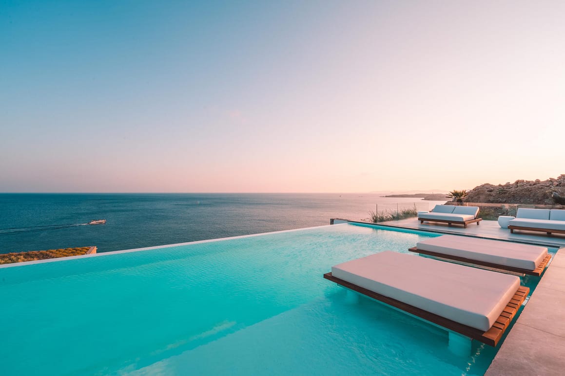 luxury villas Greece - Mykonos villa