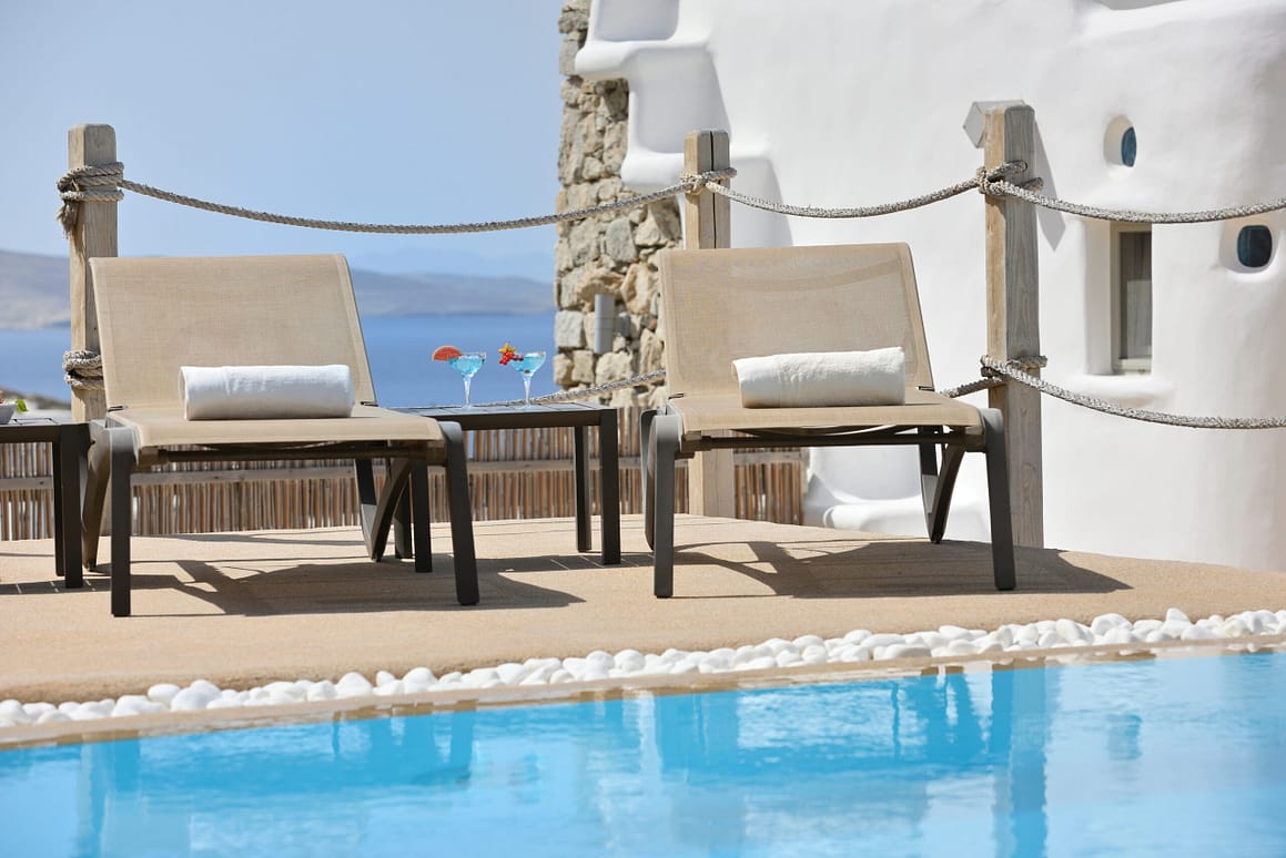elite villa gloria mykonos - amazing view