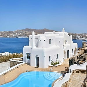 mykonos villas to rent - gran kanalia villa - billionaire club mykonos concierge