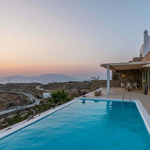 long term lease mykonos - villa tower mykonos rental