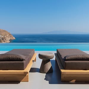 blue sea view villas mykonos - billionaire club mykonos isis