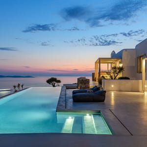 perfect villas mykonos - villa starlight