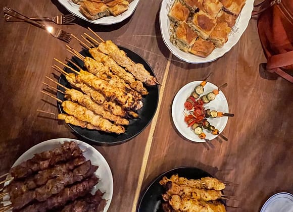 souvlaki - private chefs menu
