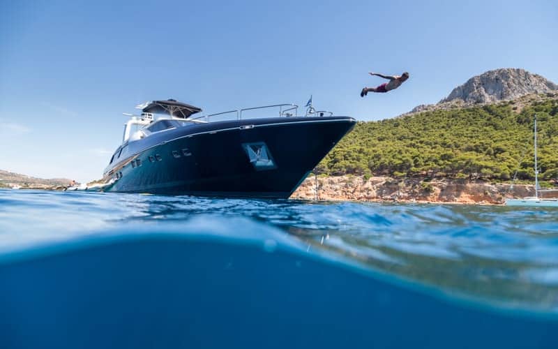 luxury yachting enjoy the sea view - aquarella - yachts mykonos rentals - rent yacht mykonos