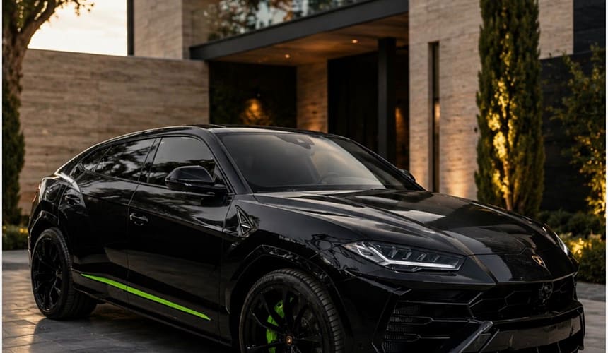 lambo urus for rent in mykonos