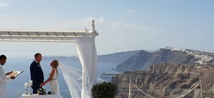 santorini wedding