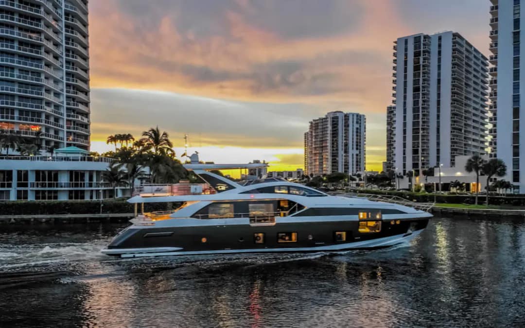 luxury azimut 87 - waters - miami