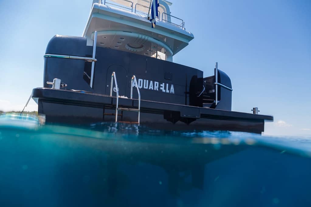 interior - yacht aquarella - billionaire club mykonos yachts mykonos