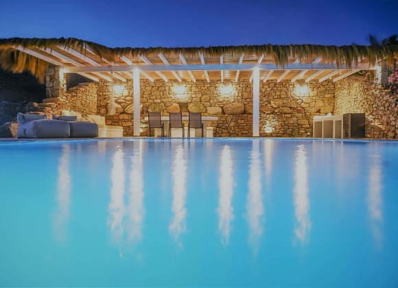 vesper jewel villa in Mykonos - billionaire
