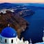 travel to santorini greece - santorini view - billionaire club