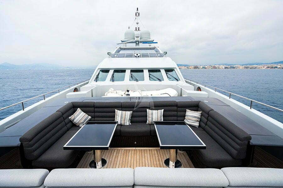 mega yacht charter mykonos - heesen 4400